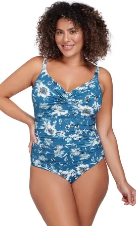 Soft Cup Underwire Full Piece Fleur Du Champ Cerulean Monet